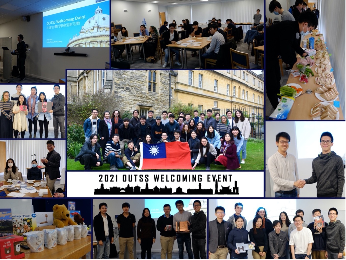 collage of photos from 2021 welcoming event